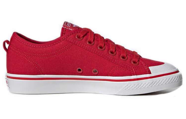 (WMNS) adidas Nizza Trefoil 'Red White' EF2037