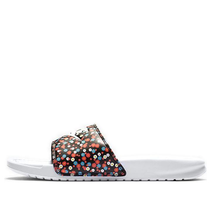 (WMNS) Nike Benassi JDI Floral Slide 'White' 618919-120
