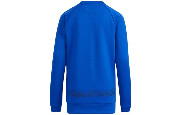 adidas Crew Neck Sweatshirt Asia Sizing 'Blue White' H07255