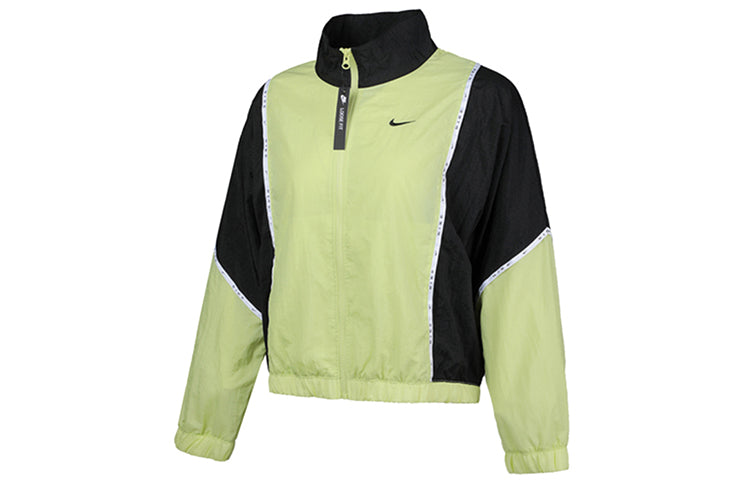(WMNS) Nike SPORTSWEAR Woven Jacket Green CJ3686-367