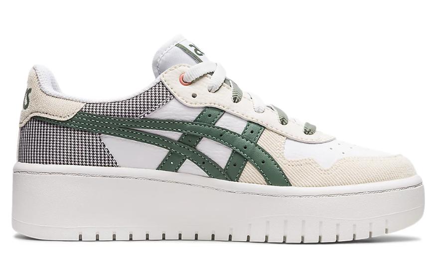 (WMNS) ASICS Japan S PF 'White HoundSTooth Ivy' 1202A419-102