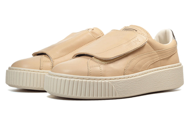 (WMNS) PUMA Platform Strap Up Cream 364951-01