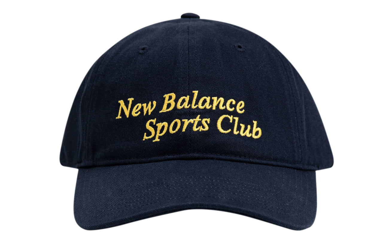 New Balance Embroidery New Balance Sports Club Hat 'Navy' LAH32404-NNY
