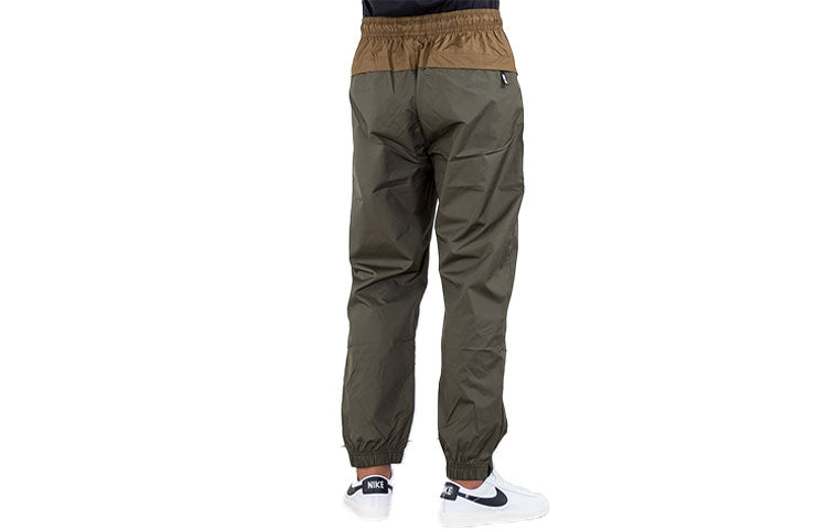 Men's Nike Cozy Casual Sports Pants/Trousers/Joggers Military Green CK5254-325