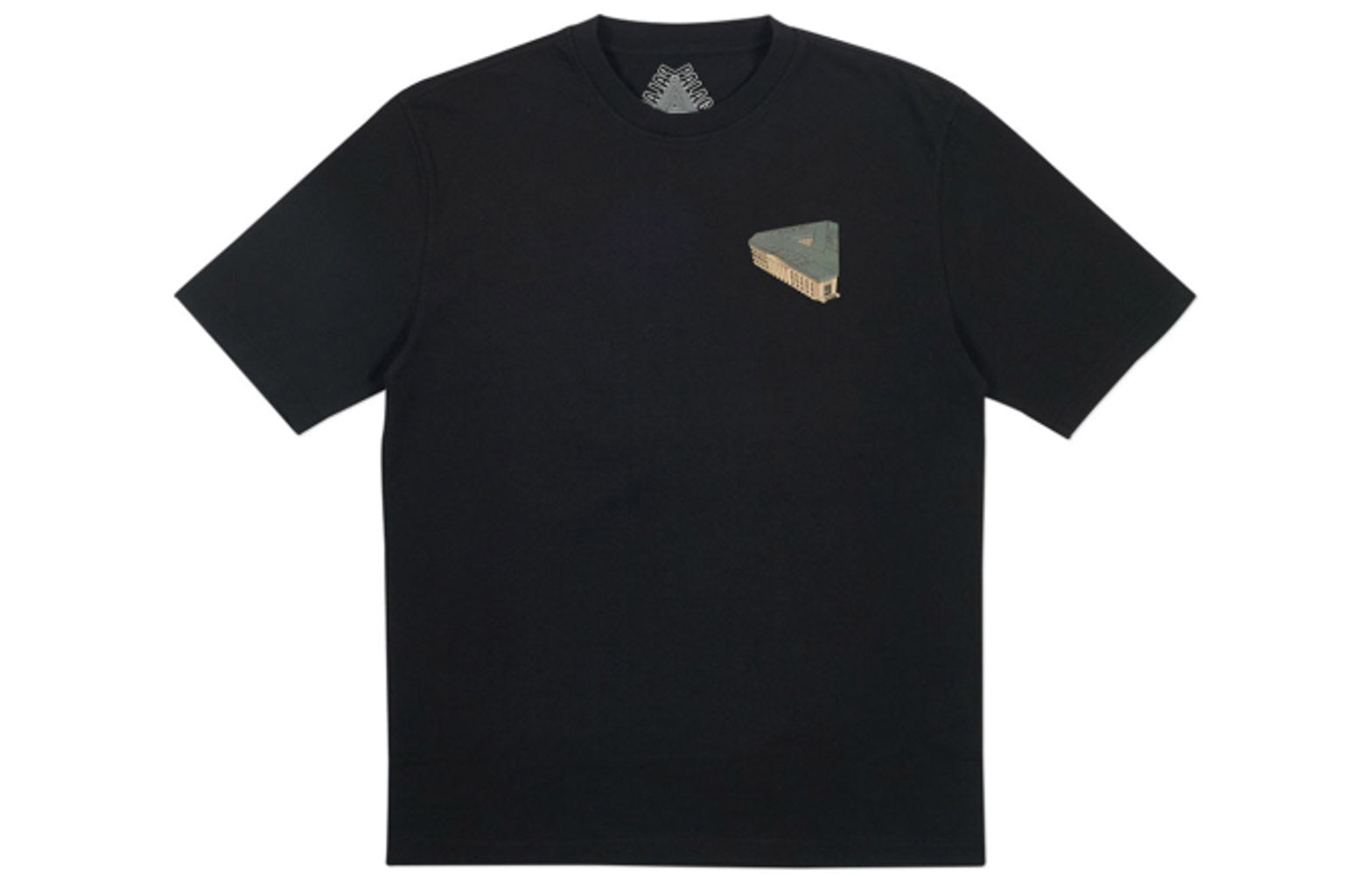 PALACE Palazzo Black Creative Printing Short Sleeve Unisex P18SS001