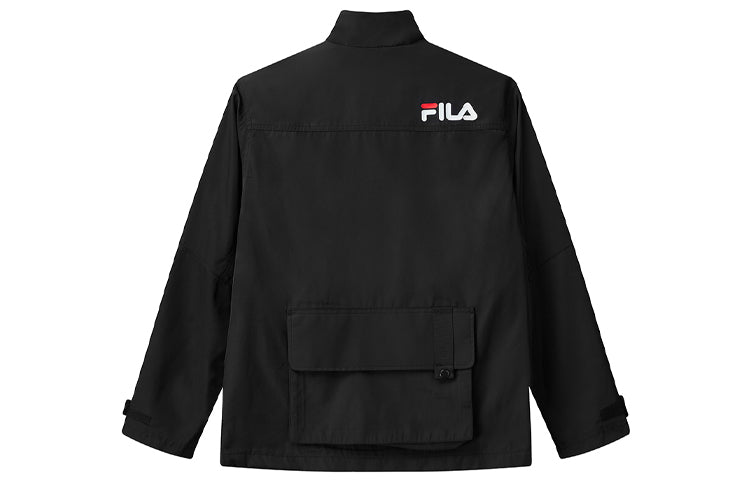 FILA Casual Sports Cargo Woven Jacket Black F51M048701F-BK
