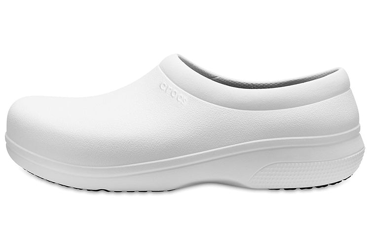 Crocs On The Clock Work Slip-On 'White' 205073-100
