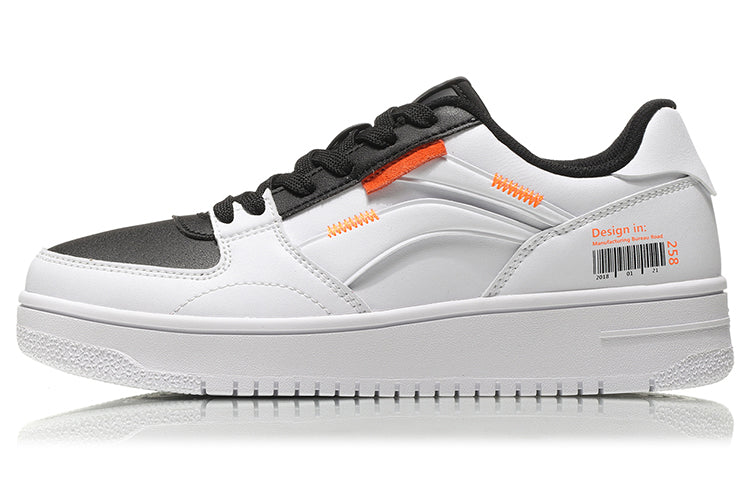 (WMNS) Li-Ning No.258 Classic Leisure Low 'White Black' AGCN402-6