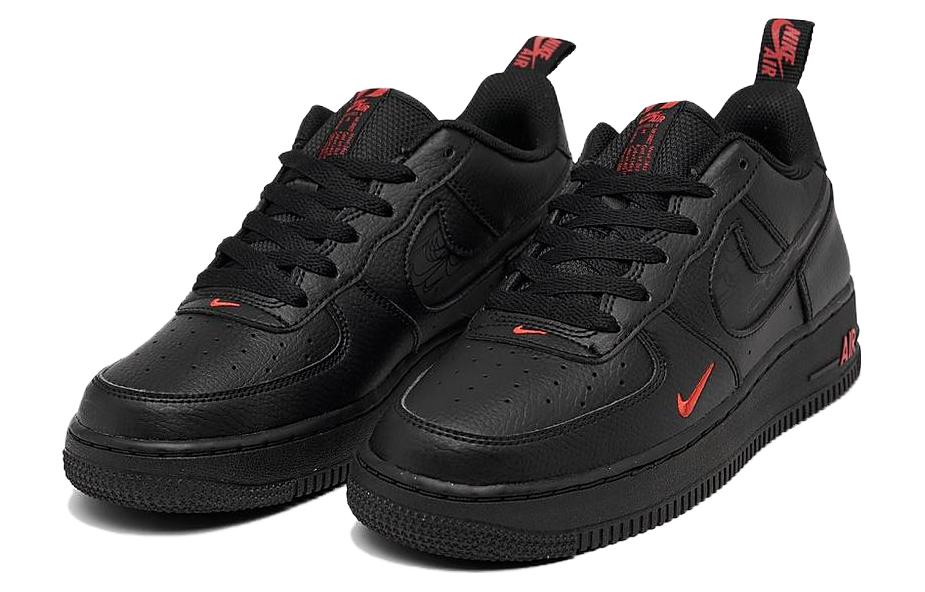 (GS) Nike Air Force 1 Low 'Black Light Crimson' FB8036-001