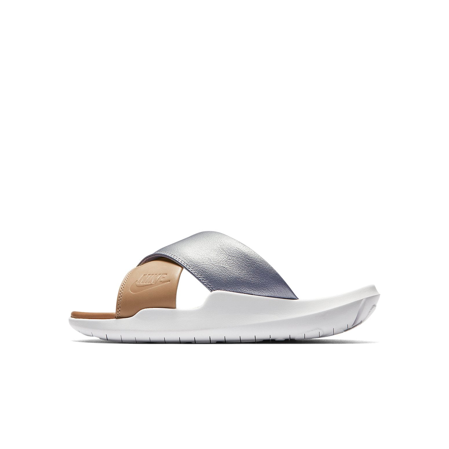 (WMNS) Nike Benassi Future Cross SE Premium 'Silver' AO2641-001
