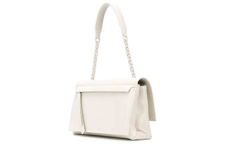 (WMNS) Off-White Blinder Clip shoulder bag White OWNA120S20LEA0010300