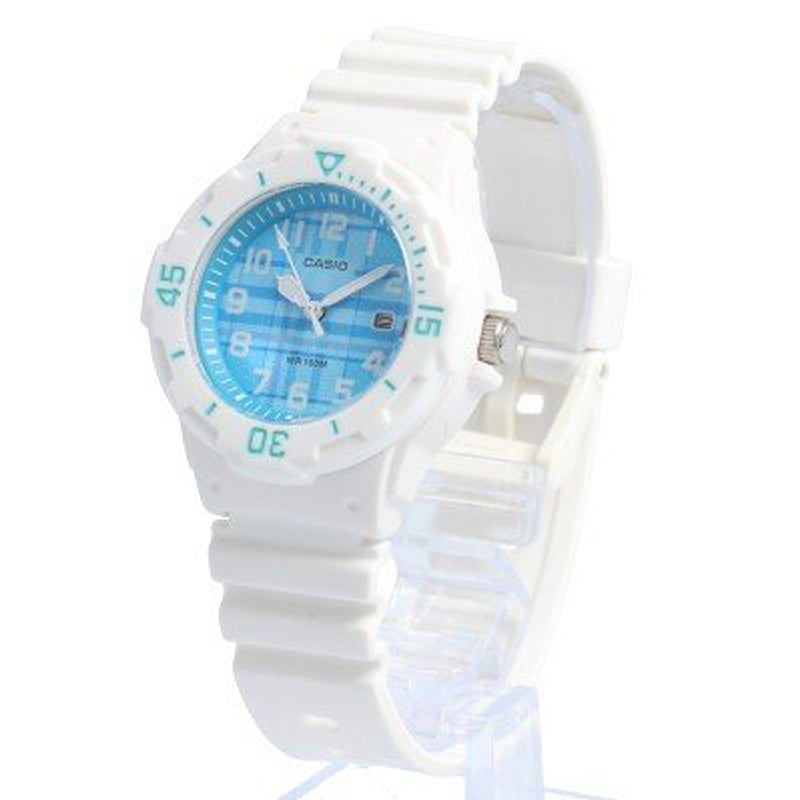 CASIO Diving Sports Waterproof Blue Analog LRW-200H-2C