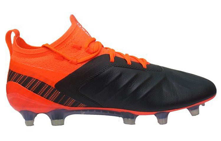 PUMA One 5.1 FG/AG 'Black Energy Red' 105578-01