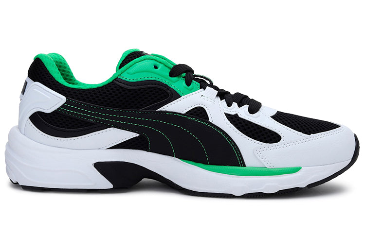PUMA Axis Plus 90s SoftFoam Trainers White/Green 370287-18