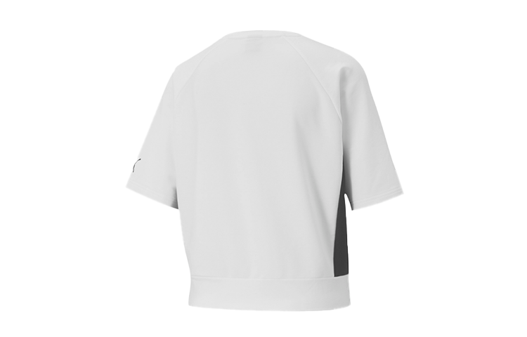 (WMNS) PUMA Morden Sports Short Sleeve White 585291-02