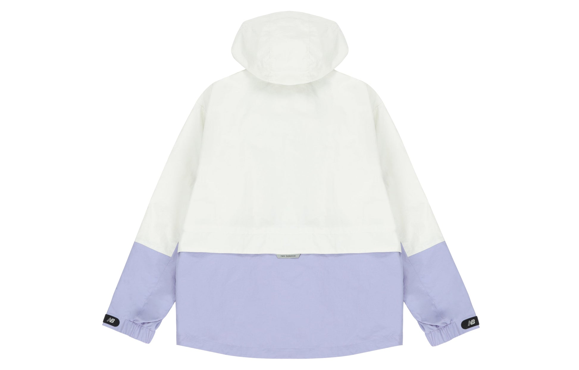 New Balance Logo Embroidered Colorblock Hooded Jacket Couple Style Purple 5AC14103-DV