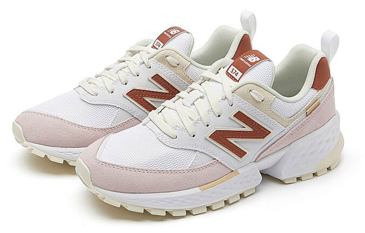 New Balance 574S Series White Gray Pink MS574GCA
