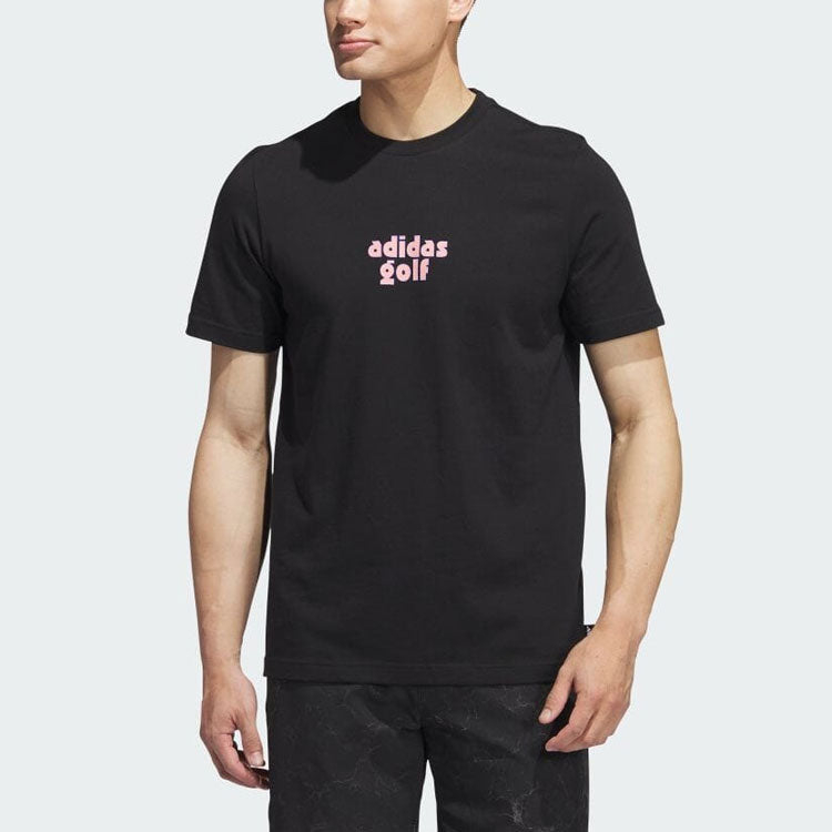 adidas Golf Graphic T-Shirt 'Black' IK6909