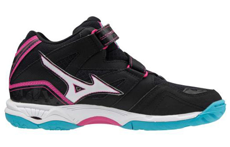 (WMNS) Mizuno Wave Artemis 4 MID 'Black White Blue' V1GC185860