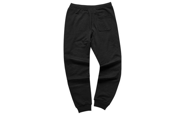 (WMNS) FILA FUSION Classic Colorblock Embroidered Logo Sports Pants Black T11W022601F-BK