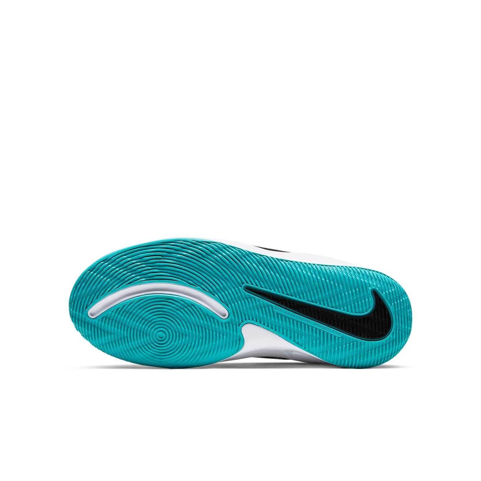 (GS) Nike Team Hustle Quick 2 Black/White/Blue AT5298-009