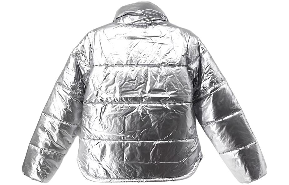 (WMNS) Vans Galatic Spiral Metallic Jacket 'Silver' VN0A4CUGH27