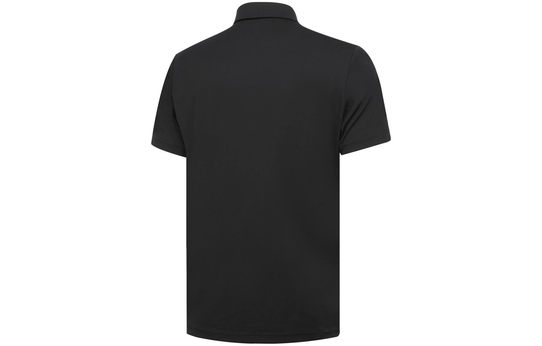 Li-Ning Logo Training Polo Shirt 'Black' APLT031-1