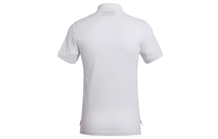 Gucci Shield Cotton Short-Sleeved Polo Shirt For Men White 408322-X7333-9000