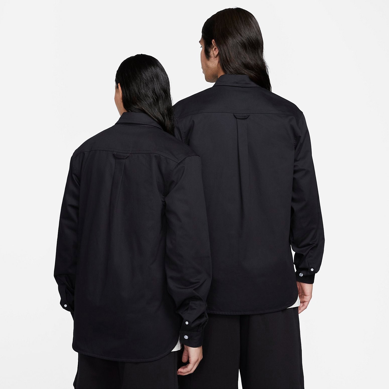 Nike SB x N7 Tanglin Long-Sleeve Button Up 'Black' FN0493-010