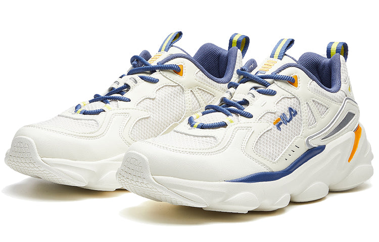 FILA Skipper Low White/Blue/Yellow F12M021108FSW