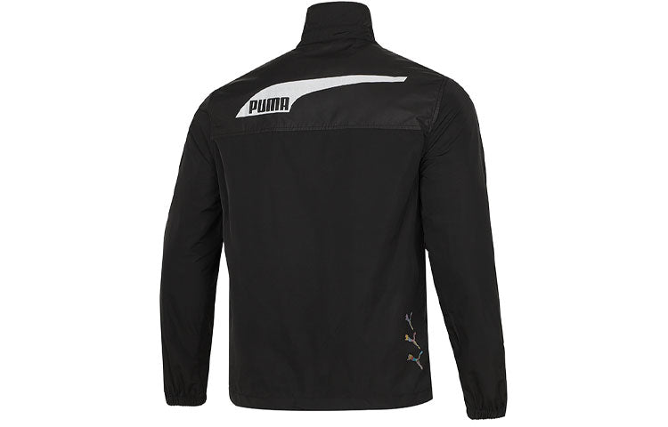 PUMA Unisex Skb Logo Printing Jacket Black 537012-01