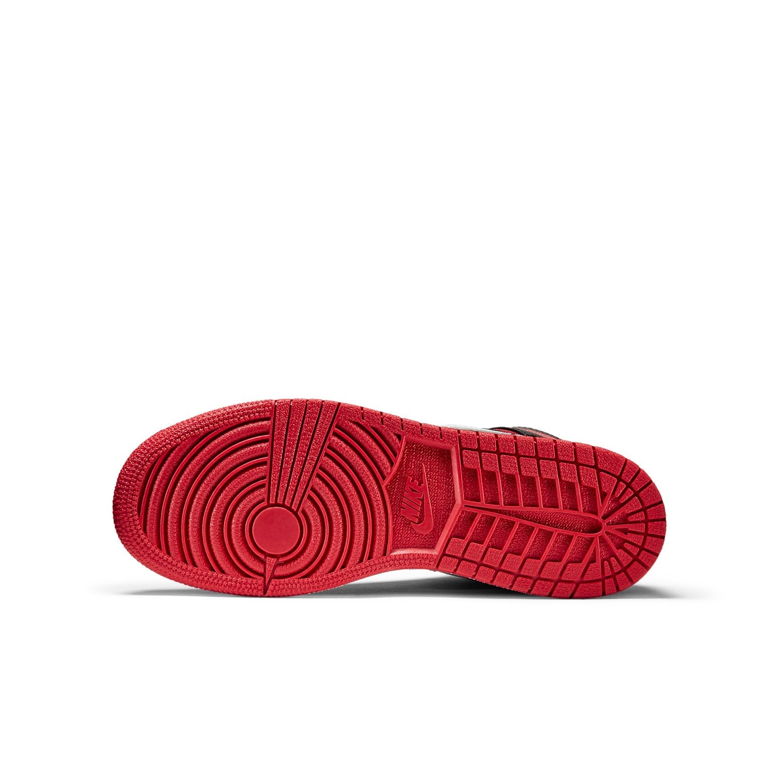(GS) Air Jordan 1 Retro Mid 'Black Red White' 554725-020