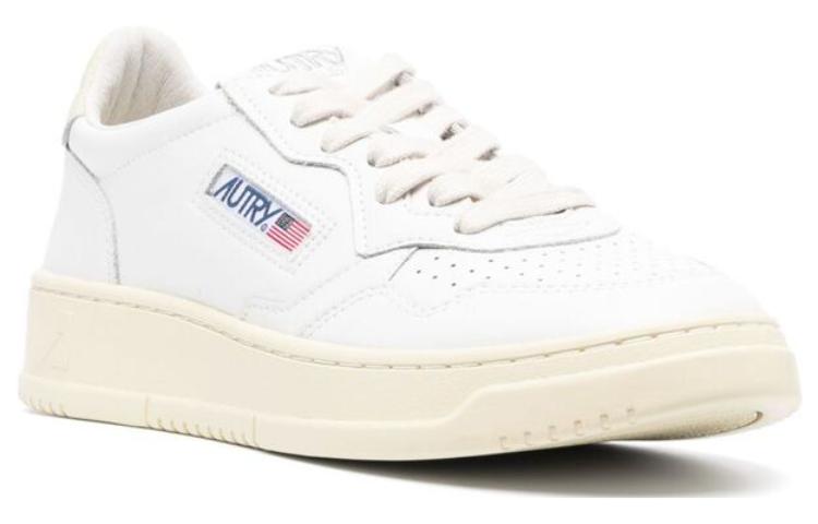 (WMNS) AUTRY Medalist low Leather 'White' AULW-LL54