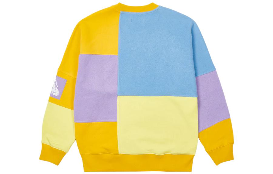 Palace SS22 Colour Block Crew Sweater 'Multicolor' P22CS112