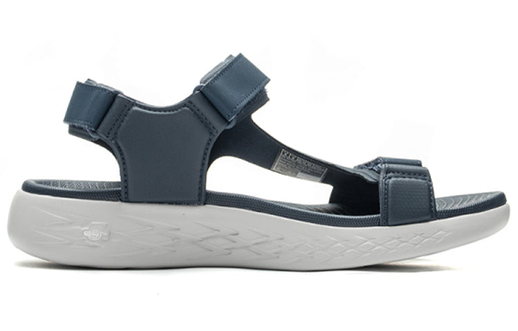 Skechers On-The-Go 600 Casual Navy Blue Sandals 55366-NVY