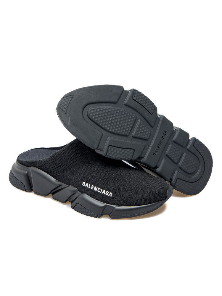 (WMNS) Balenciaga Speed Mules 'Black' 711474W2DB11000