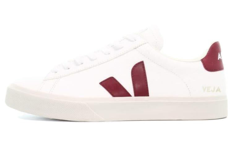 Veja Campo Leather Lace-Up 'White Marsala' CP051371