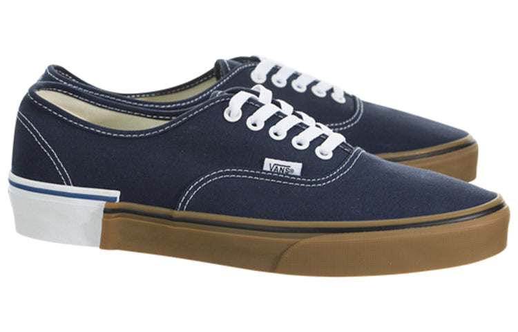 Vans Authentic Casual Skateboarding Shoes Unisex Blue VN0A38EMUKB