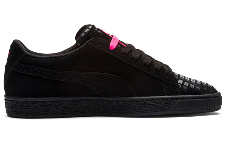 (WMNS) PUMA Suede Classic Street 2 'Black Pink' 366739-01