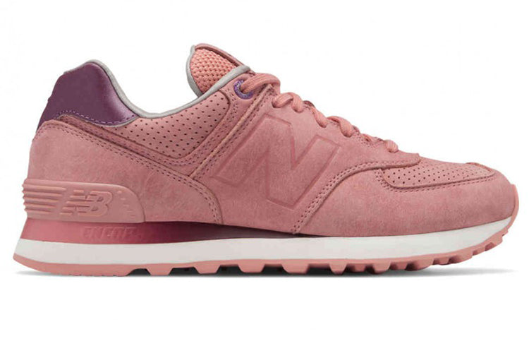 (WMNS) New Balance 574 Gray/Pink WL574GRY