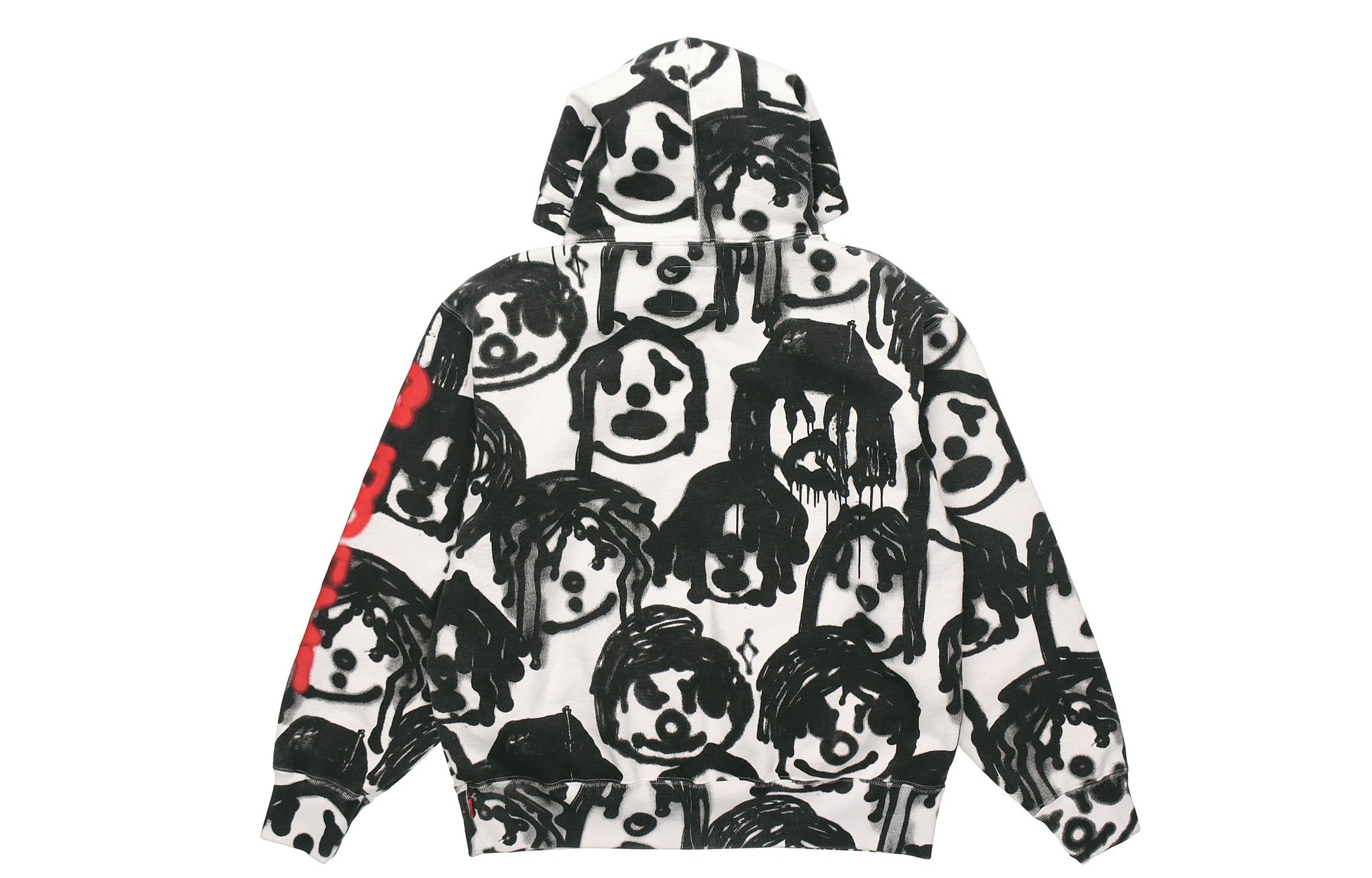 Supreme x Yohji Yamamoto Hoodie 'White Black Red' SUP-FW20-102