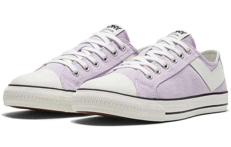 PONY Low-Casual Canvas Shoes Pink/Purple 02M1SH01PP