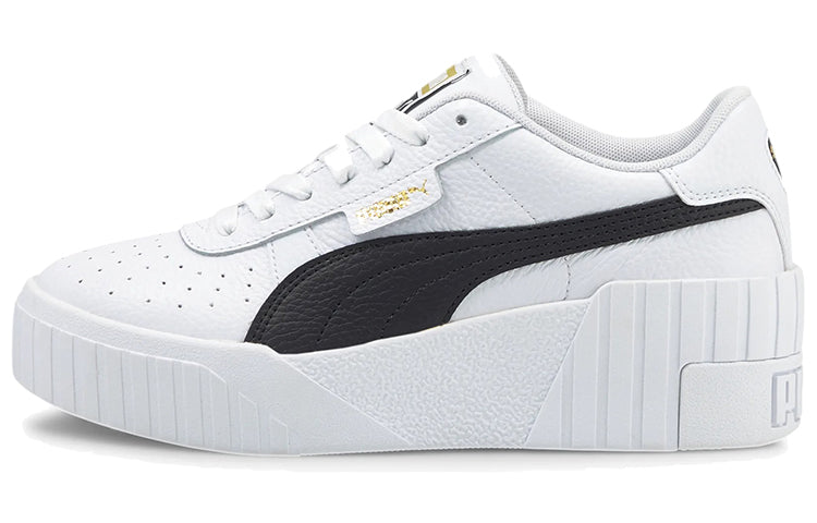 (WMNS) PUMA Cali Wedge 'White Black' 373438-05
