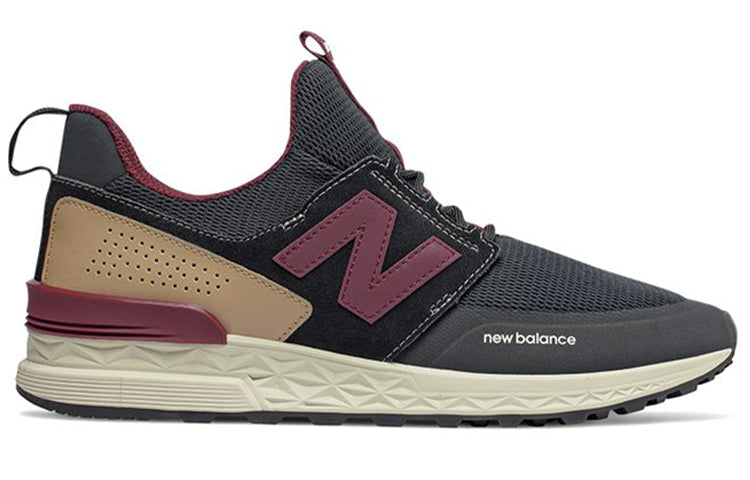 New Balance 574 Sport 'Black Burgundy' MS574DTY
