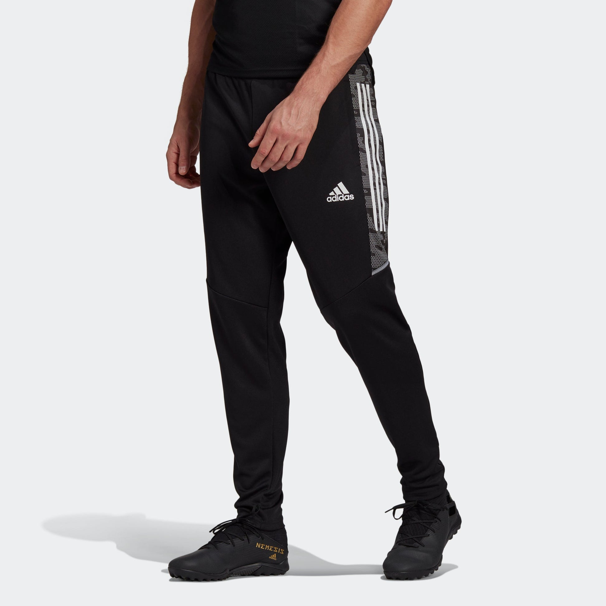 adidas Con21 Tk Pnt Soccer/Football Casual Sports Long Pants Black GN5436