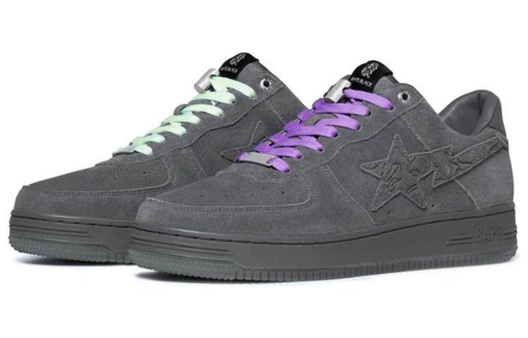 A Bathing Ape Bape Sta Suede 'Grey' 1I70-191-019-GREY
