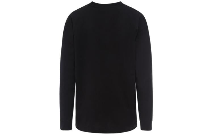 Burberry Alphabet Logo Printing Pattern Round Neck Long Sleeves Black 80243421