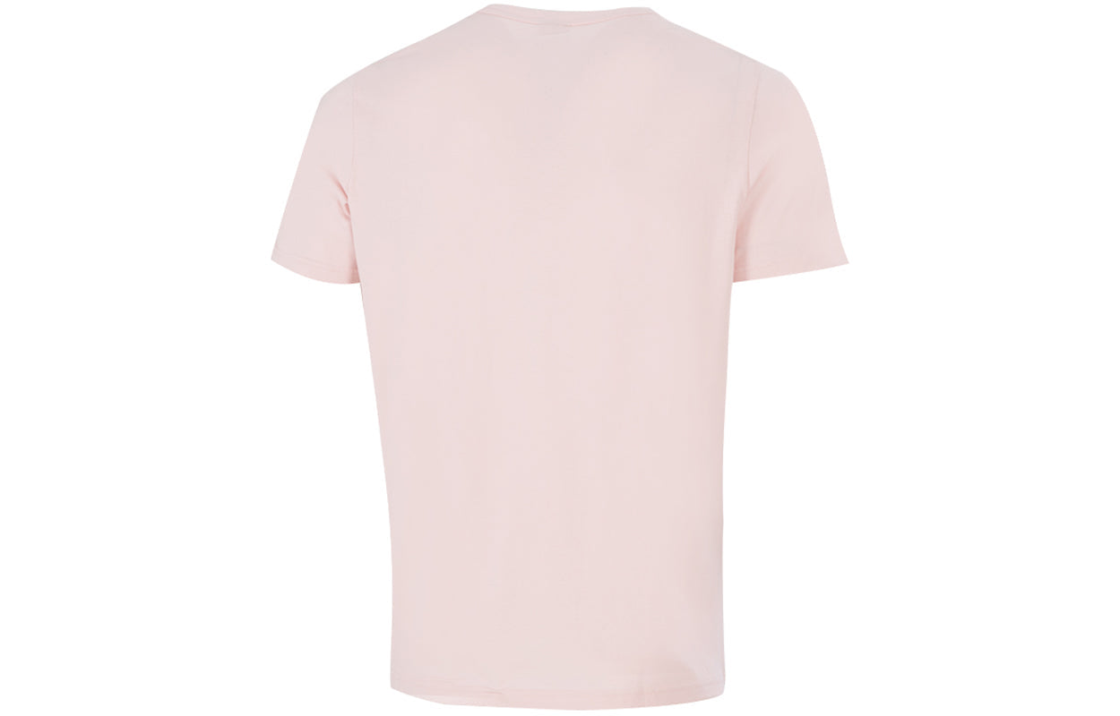 PUMA Athleisure Casual Sports Logo Printing Short Sleeve Pink Red 532280-26
