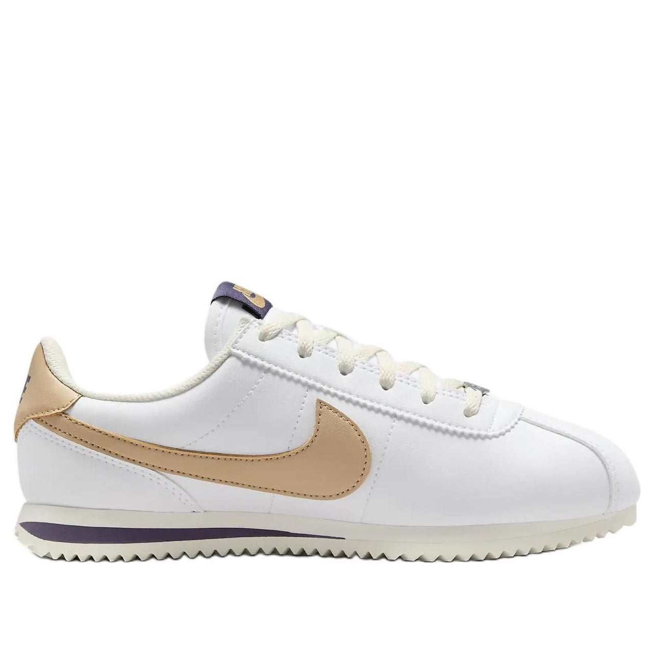 (GS) Nike Cortez 'White Dark Raisin Hemp' DM0950-110