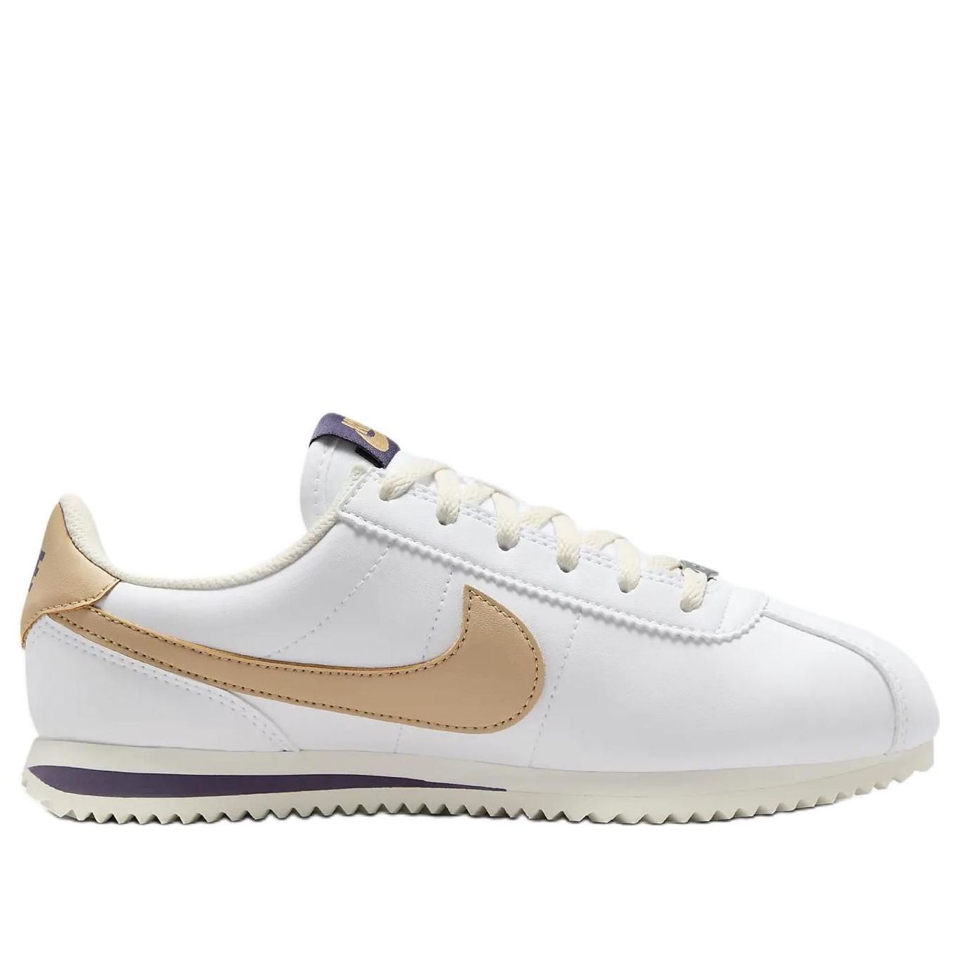 (GS) Nike Cortez 'White Dark Raisin Hemp' DM0950-110